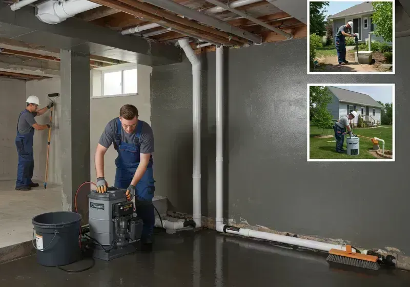 Basement Waterproofing and Flood Prevention process in Byrdstown, TN